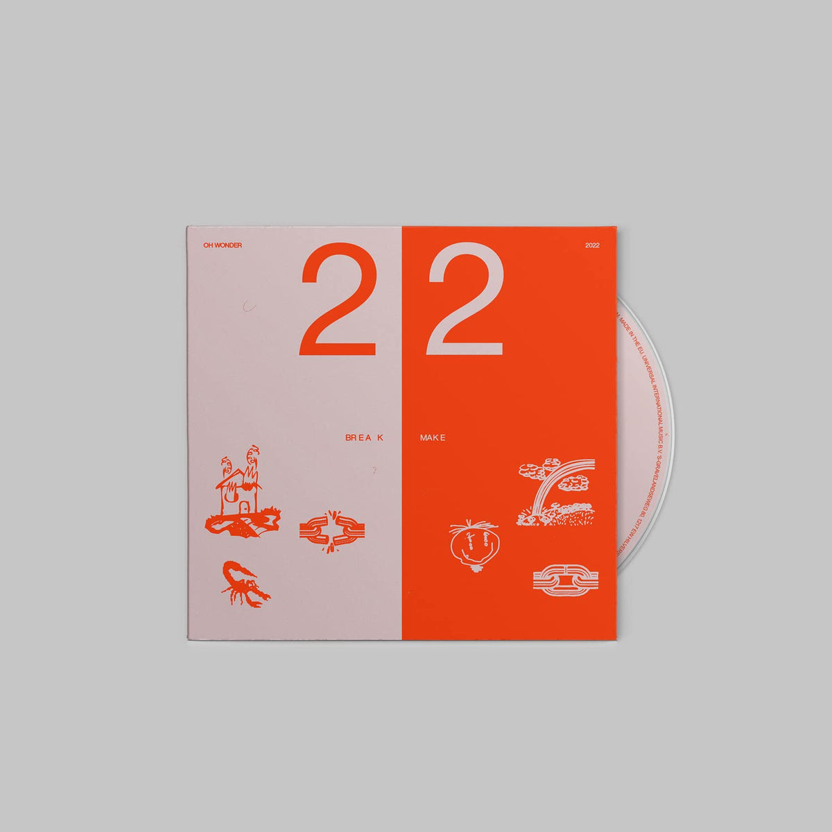 Oh Wonder: 22 Break / 22 Make - COMPACT DISCS
