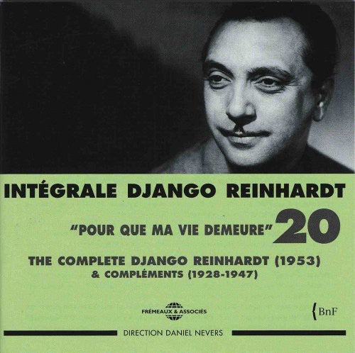 Django Reinhardt: Vol. 20-Pour Que Ma Vie Demeure - COMPACT DISCS
