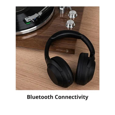 Dayton Audio Bluetooth 2-Speed Belt-Drive Turntable with USB and Audio-Technica AT-VM95E Cartridge (Brown)