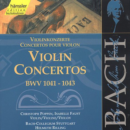 J.S. Bach: Violin Concertos 125 BWV 1041-1043 - COMPACT DISCS