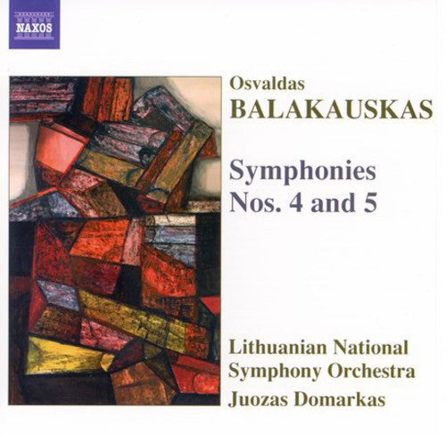 Juozas Domarkas: Balakauskas, O. : Sym 4/5 - CD