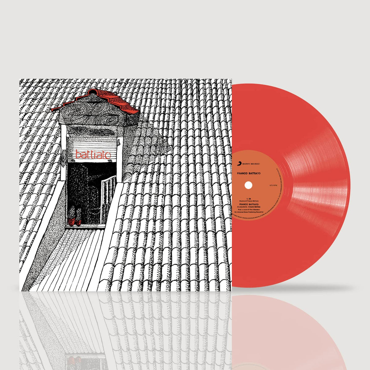 Franco Battiato: Battiato - Limited 180-Gram Red Colored Vinyl -VINYL