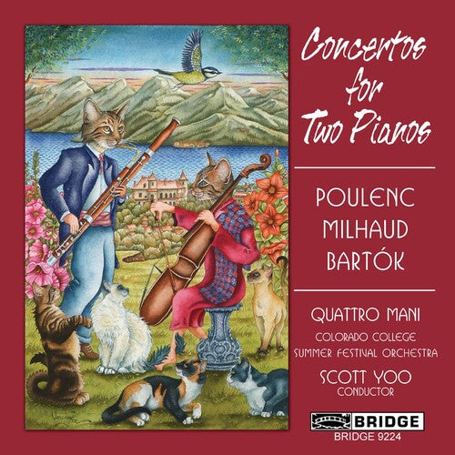 Quattro Mani: Concertos for Two Pianos - CD