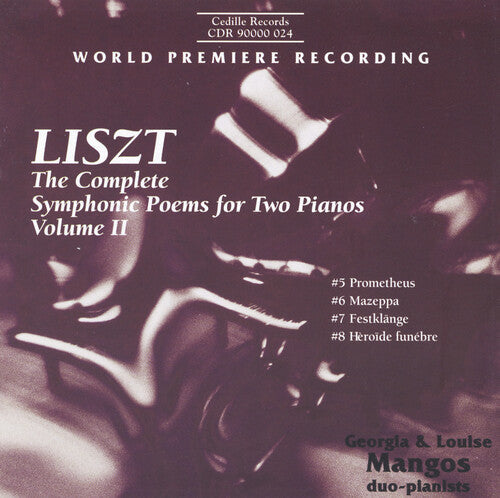 Louise Mangos: Complete Symphonic Poems for Two Pianos II - CD