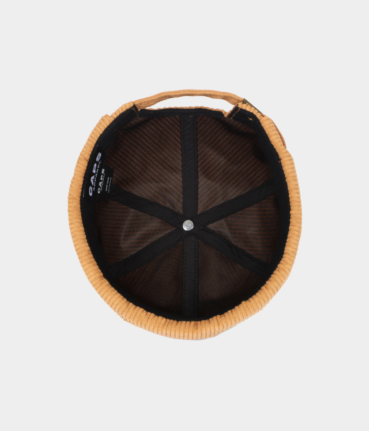 CORDUROY FISHERMAN BEANIE.