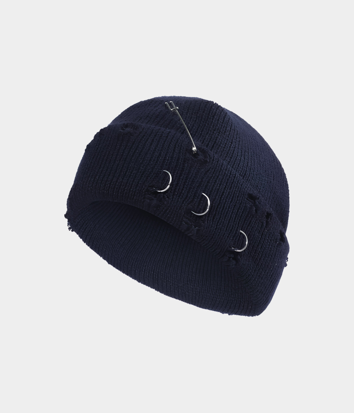 PIERCED FISHERMAN BEANIE.