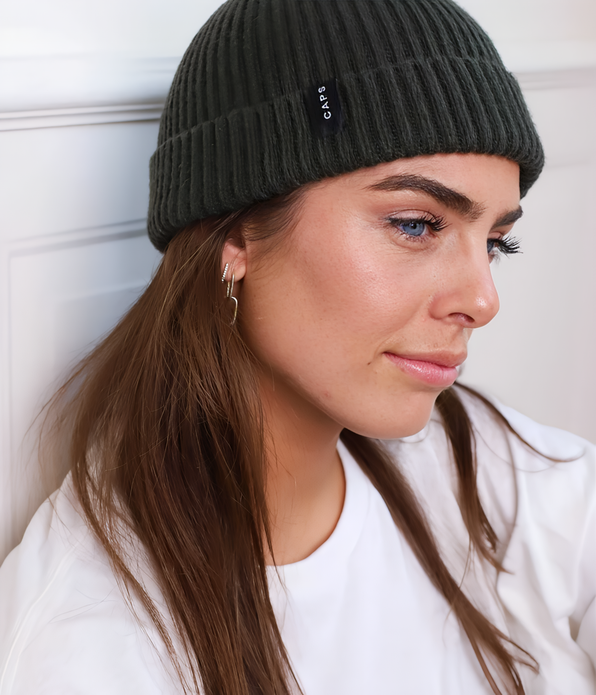 LOGO FISHERMAN BEANIE.