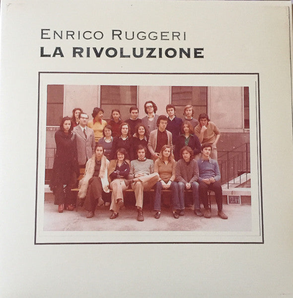 Enrico Ruggeri: La Rivoluzione - Clear Vinyl -VINYL