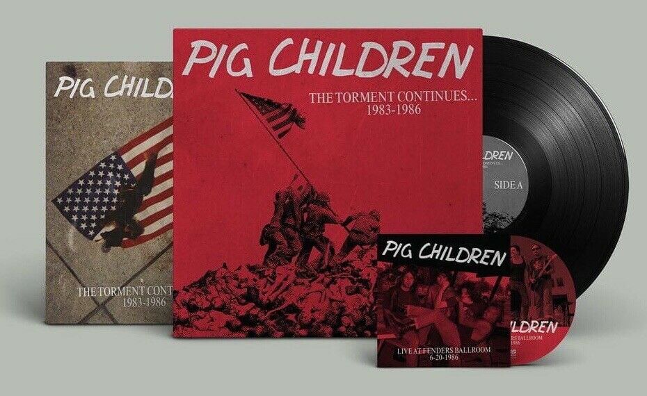Pig Children: Torment Continues 1983-1986 - Black Vinyl with Bonus CD -VINYL