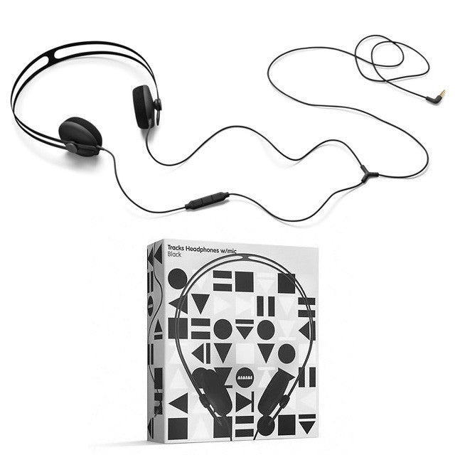 AIAIAI: Tracks Headphones w/ Mic - Black