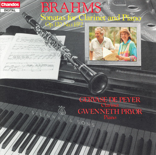 J. Brahms: Clarinet Sonatas 1 & 2 - COMPACT DISCS