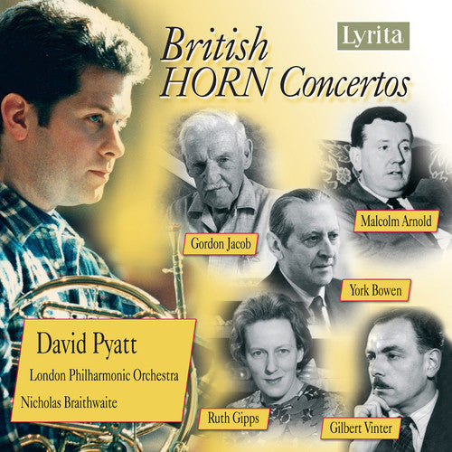 David Pyatt: British Horn Concertos - COMPACT DISCS