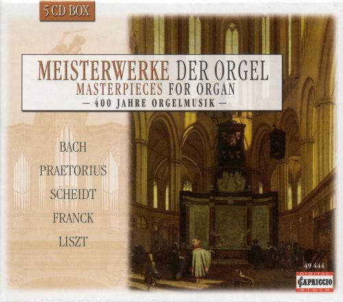 Bach, J.S. / Praetorius / Scheidt / Franck / Liszt: Organ Music - COMPACT DISCS