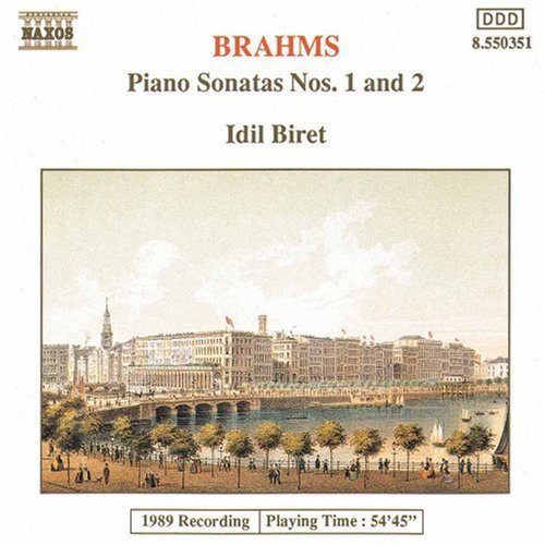 J. Brahms: Piano Sonatas 1 & 2 - COMPACT DISCS