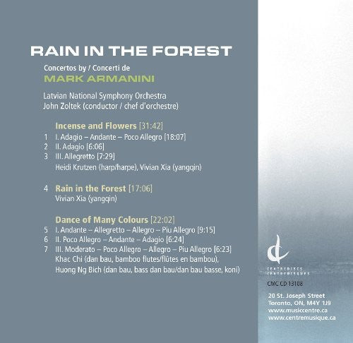 Mark Armanini: Rain in the Forest - CD