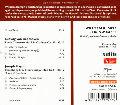 Lorin Maazel: Piano Concerto No. 3 - CD