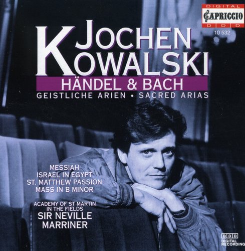Jochen Kowalski: Sings Handel & Bach Sacred Arias - COMPACT DISCS