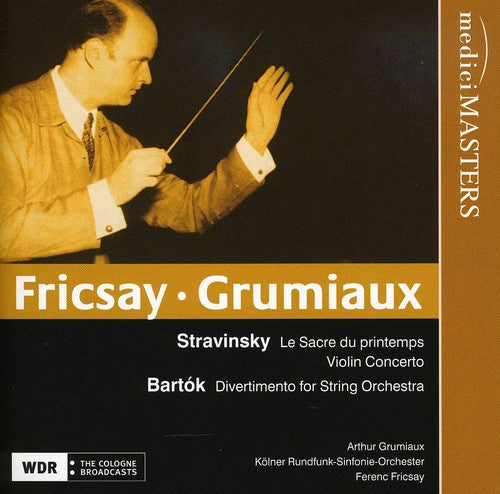 Ferenc Fricsay: Stravinsky/Bartok : Le Sacre Du Printemps & Violin - COMPACT DISCS
