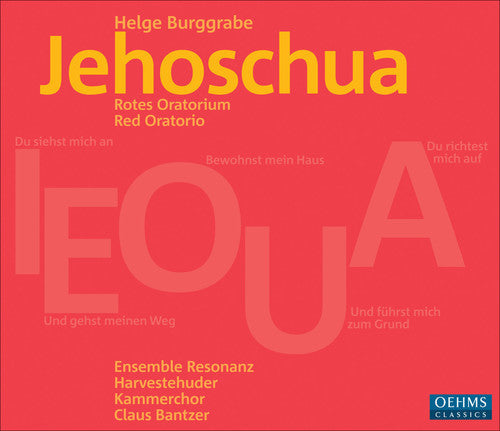 Claus Bantzer: Jehoschua - COMPACT DISCS