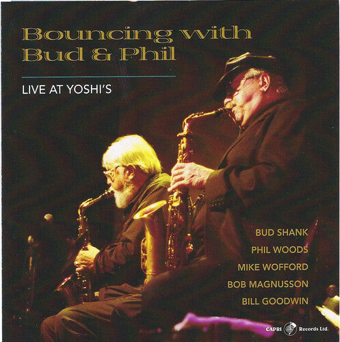 Bud Shank & Phil Woods: Bouncing With Bud and Phil - COMPACT DISCS
