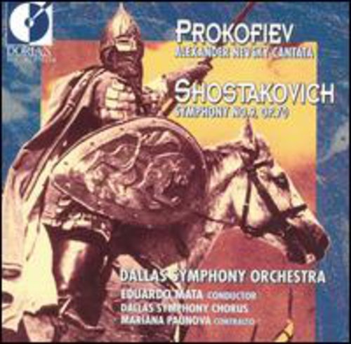 Prokofiev / Shostakovich / Mata / Dallas Symphony: Alexander Nevsky/Sym 9 - COMPACT DISCS