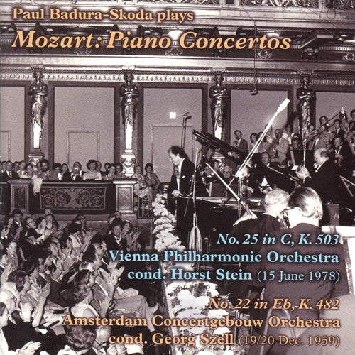 W.a. Mozart: Paul Badura-Skokoda Plays Mozart Piano Concertos - CD