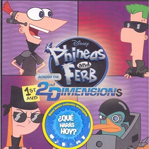 Various Artists: Phineas & Ferb: Across the 1st & 2nd Dimensions-Os - COMPACT DISCS