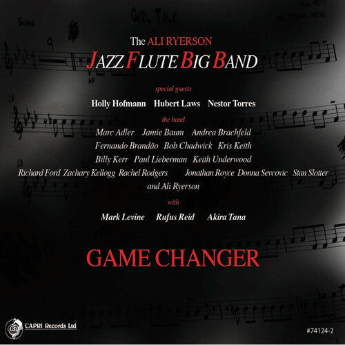 Ali Ryerson & Jazz Flute Big Band: Game Changer - COMPACT DISCS