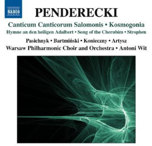 K. Penderecki: Canitcum Canticorum Salomnis / Kosmogonia - CD