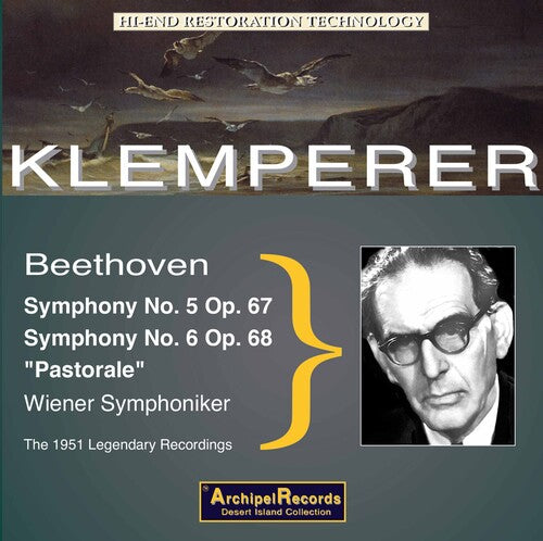 Beethoven / Klemperer: Sinfonie 5 & 6 / Wiener Sinfoni - CD
