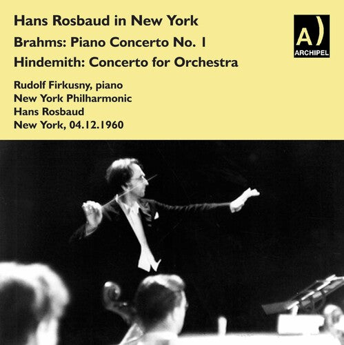 Brahms / Rosbaud: Pno Con 1 R. Firkus - COMPACT DISCS