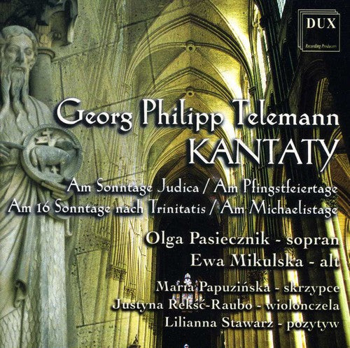 G.P. Telemann: Cantatas 18 33 50 & 64 - COMPACT DISCS