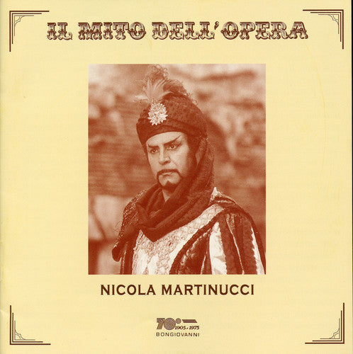 Nicola Martinucci: Il Mito Dell Opera - COMPACT DISCS