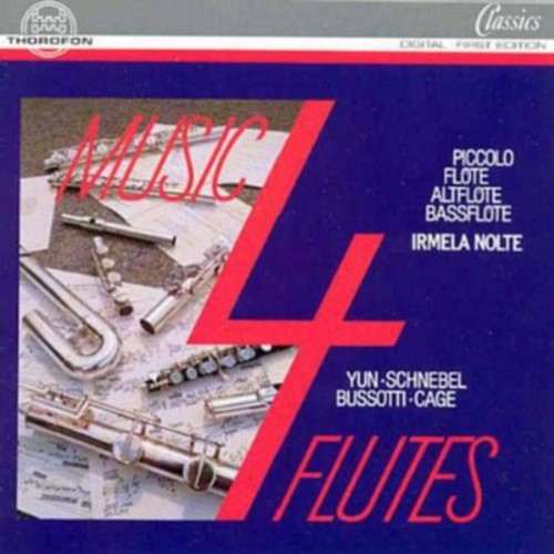 Irmela Nolte: Music for 4 Flutes - COMPACT DISCS