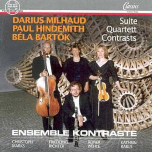 Ensemble Kontraste: 20th Cent Cham Works: Milhaud Hindemith Bartok - COMPACT DISCS