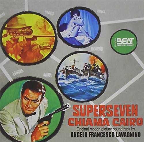 Lavagnino Angelo, Francesco: Superseven Chiama Cairo (SuperSeven Calling Cairo) (Original Motion Picture Soundtrack) - COMPACT DISCS