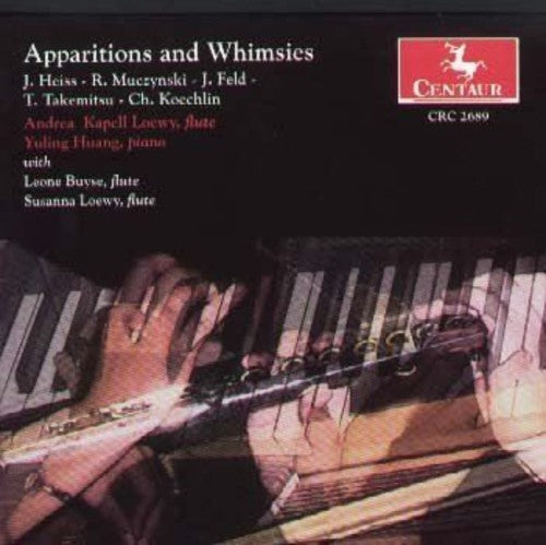 Andrea Kapell Loewy: Apparitions for Flute & Piano - COMPACT DISCS
