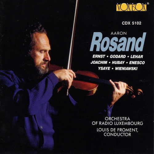 Aaron Rosand: Plays Romantic Violin Concertos - COMPACT DISCS