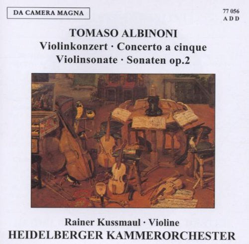 Albinoni / Kussmaul / Heidelberg: Violin Cons - COMPACT DISCS