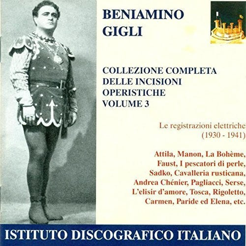 Georges / Caniglia / Elmo: Vocal Recital - COMPACT DISCS