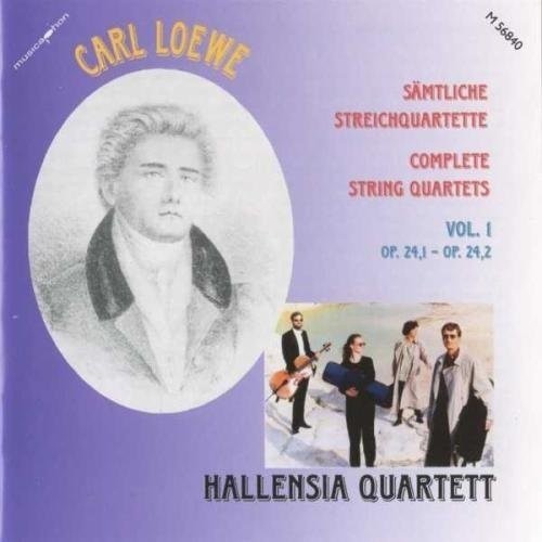 Loewe / Hallensia Quartett: Complete String Quartets 1 - COMPACT DISCS