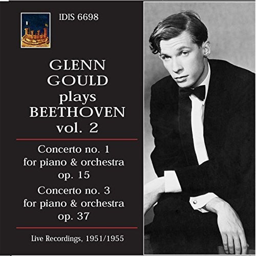 Beethoven / Gould, Glenn: Glenn Gould Plays Beethoven Ctos Nos. 1 & 3 Vol. 2 - COMPACT DISCS