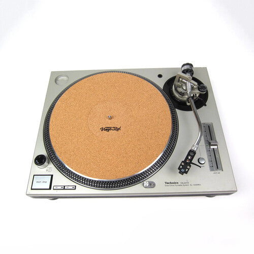 Vinyl Styl 12 Inch Anti Static Cork Turntable Mat - Less Vibration - No Slip