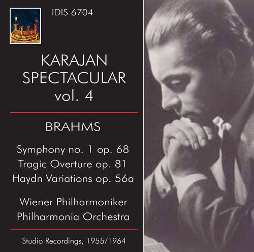Brahms / Vienna Philharmonic / Philharmonia Orch: Karajan Spectacular 4 - CD