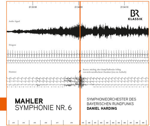 Mahler / Harding / Bavarian Radio Symphony Orch: Symphony No. 6 - COMPACT DISCS
