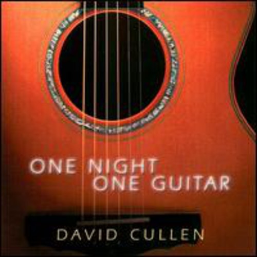 David Cullen: One Night, One Guitar - COMPACT DISCS