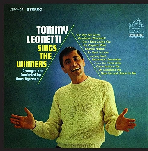 Tommy Leonetti: Sings the Winners - CD