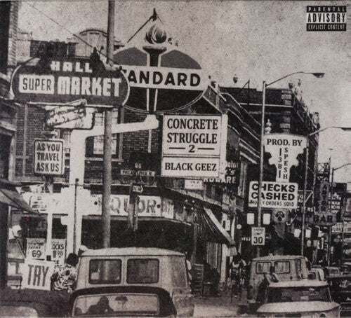 Black Geez: Concrete Struggles 2 - CD