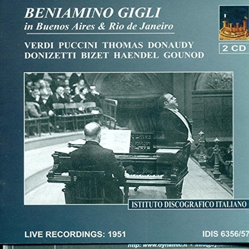 Barbarto / Gigli / Mascheri: Opera Arias - CD