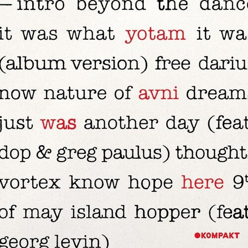 Yotam Avni: Was Here - { VINYL }